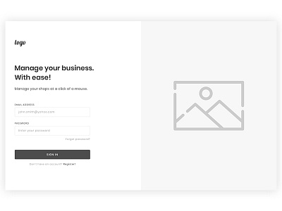 Wireframe #5 address assign bar dashboard employees notifications role search sort status user wireframe