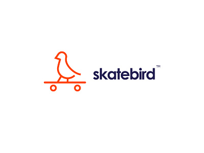 SKATEBIRD conceptual logo