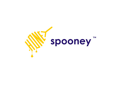 SPOONEY conceptual logo graphic design illustration logo logoconcept logodesign
