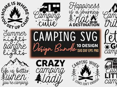 Camping SVG Bundle svg bundle