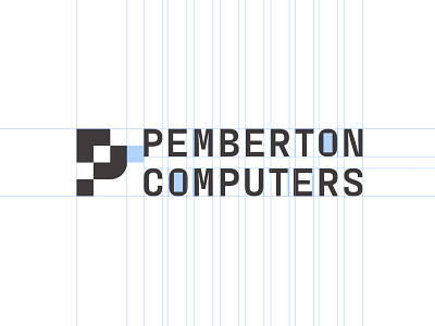 Pemberton Computers logo lock-up