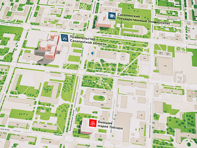 Map of Yuzhno-Sakhalinsk map navigation