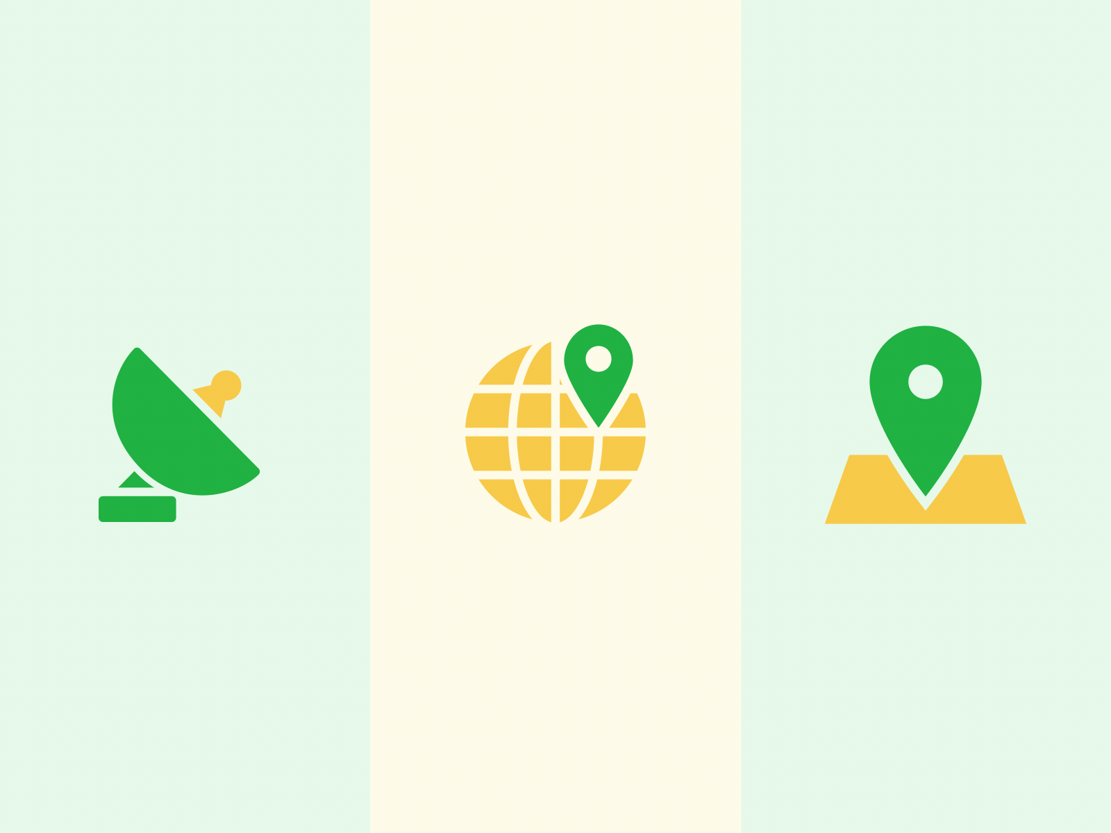 Location animated icons by Nikita Kozin for Icons8 on Dribbble