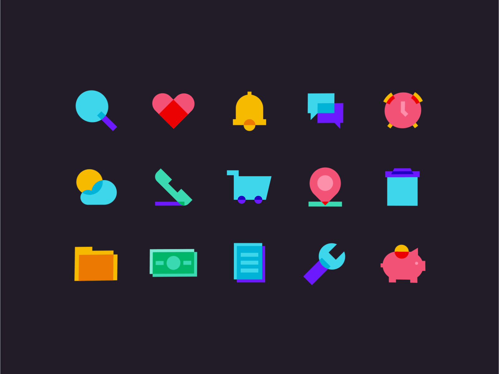 Color glass style animation cart chat color icons folder glass glass icons glassmorphism heart icon pack icons icons set illustration infographics money motion graphics search ui ui design weather