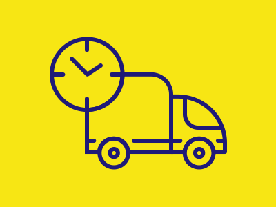 Icon of Deliver on Time