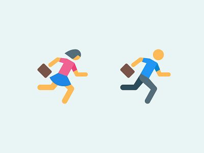 Color icons: Fast track