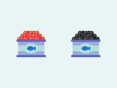 Caviar icon canned food caviar color icons design fish flat design food graphic design icons icons design icons set illustration infographics material design sea seafood ui design ux design vector vector graphics