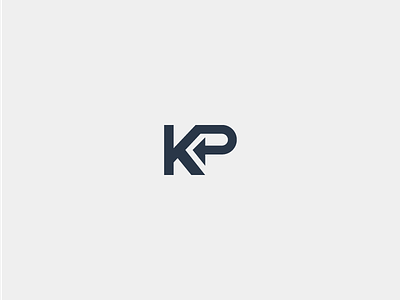 KP + Arrow symbol arrow identity kp lettermark logo logo design logo designer logotype mark monogram symbols ukraine