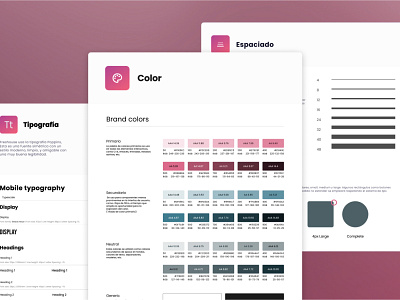 UI Kit for freshouse APP branding color heuristics typography ui ux
