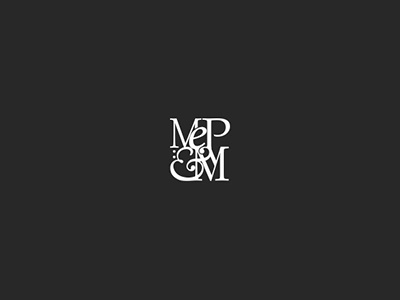 MePM black brand college design font graphic logo master school type typography university