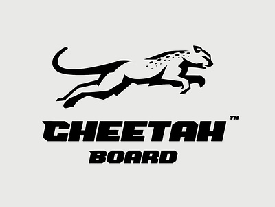 Cheetan Board brand branding cheetah design gepard icon illustration leopard logo logotype type vector