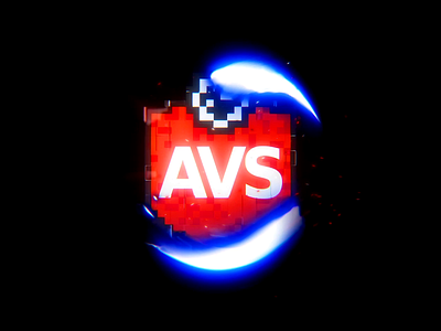 AVS ae aftereffects animation brand branding design logo logotype motion shield
