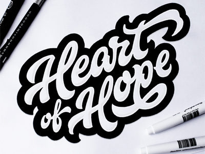 Heart customtype handlettering handtype lettering logotype script sketch sketching type typography