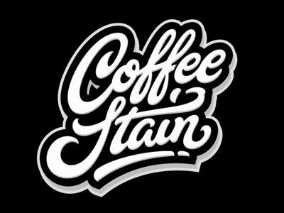 Coffestain coffestain customtype dimaphew handlettering handtype lettering script type