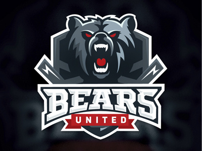 Bear bear bears logo logotype sportlogo