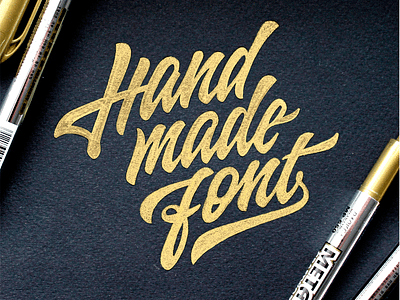 Handmadefont brand calligraphy customtype font hand lettering logo logotype made script type typography