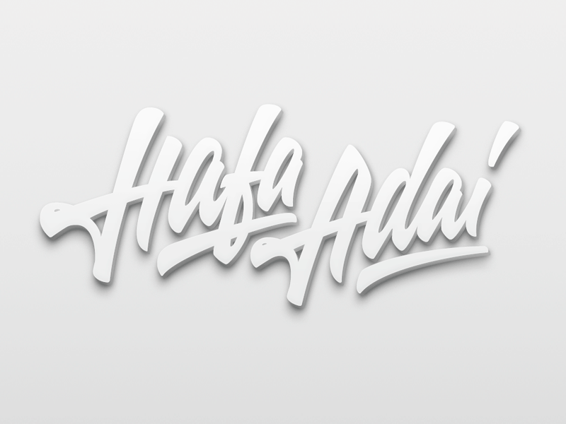 Hafa Adai By Dmitriy Tkachev On Dribbble