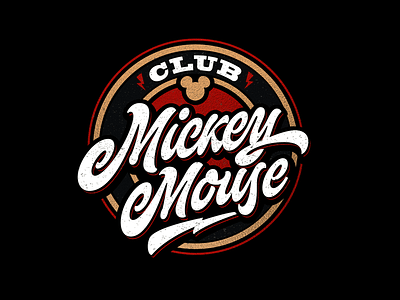 CMM brand calligraphy customtype lettering logo logotype mickeymouse type typography