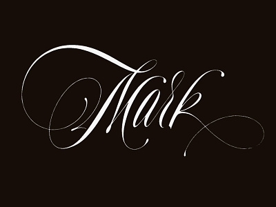 Mark brand calligraphy customtype lettering logo logotype mark tattoo type typography