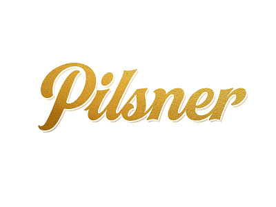 Pilsner beer borg brand calligraphy customtype lettering logo logotype pilsner type typography