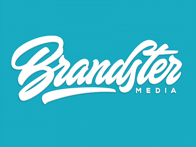 Brandster brand brandster calligraphy customtype handlettering lettering logo logotype type typography