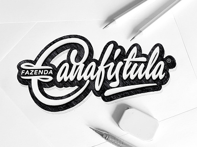 Canafistula brand calligraphy customtype farm fazenda lettering logo logotype type typography