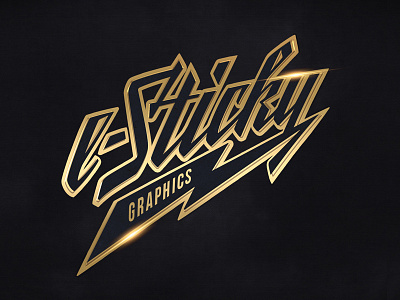 E Sticky brand calligraphy customtype handlettering lettering logo logotype type typography