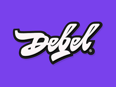 Debel brand calligraphy customlettering customtype debel handlettering lettering logo logotype type typography