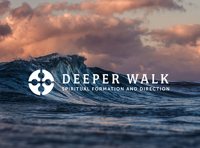 Deeper Walk deeperwalk ignatius logodesign spiritualdirection