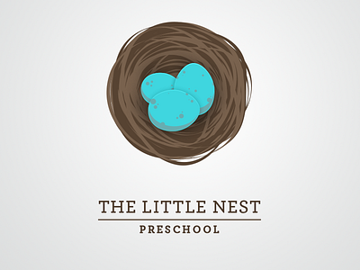 The Little Nest blue egg eggs nest