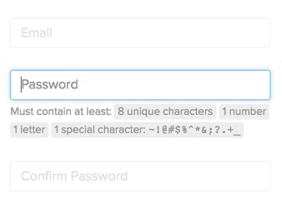 Password Rule Highlighter