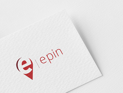 e pin Location Logo with Technology branding business design identity inovation lettering location logo pin tech vector