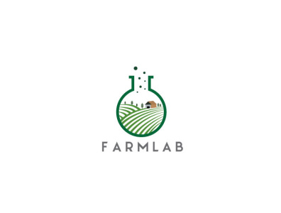 Farmlab logo design agriculture agro farm farmer logo