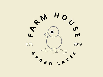 Chick_farm logo branding company design farming logo vector