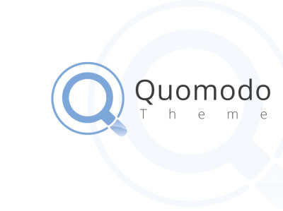 Quomodo Logo app branding company branding flat logo vector web