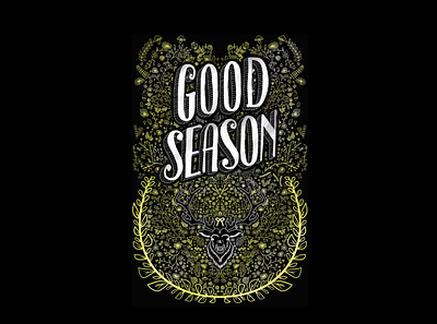Good Season illustration typography