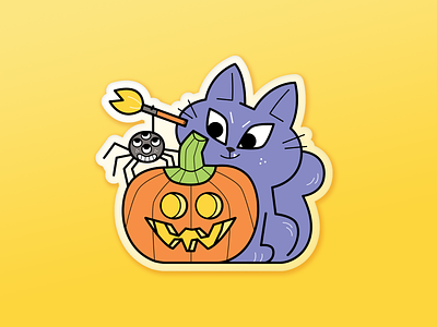 halloween! character illustration skwirrol vector