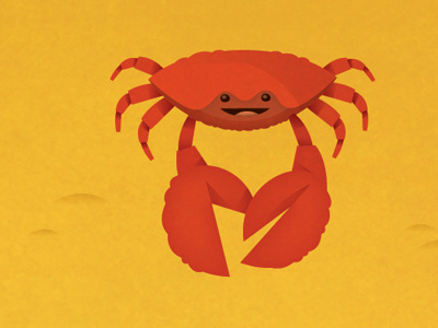 crabby crab illustration skwirrol