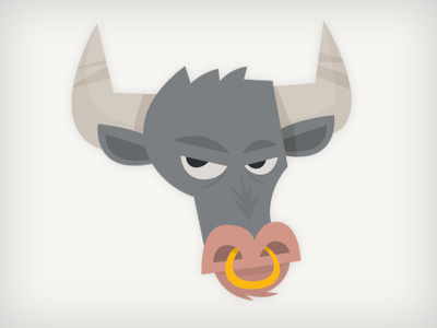 angry bull