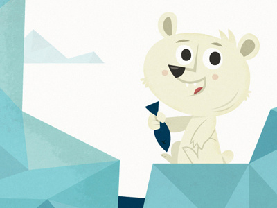 ice bear eva galesloot illustration polar skwirrol