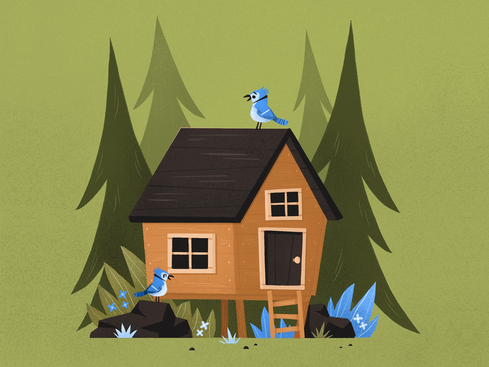 Cabin By Eva Galesloot On Dribbble