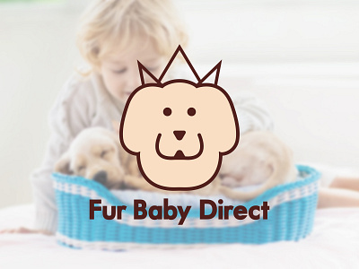 Fur Baby Direct 3d abstract alhamdulillah animation branding design dog logo 99designs graphic design illustration logo logo design motion graphics pet care logo ideas pet logo design free thrive pet care logo ui vector