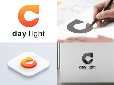 day light modern logo