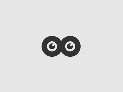 Owl eyes - mark design art design eye icon illustration logo mark modern owl