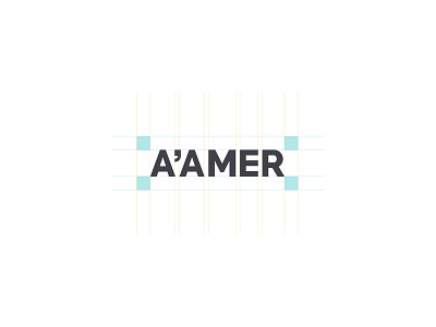 A'amer logotype design anatomy branding creative design identity logo logodesign logotype typography