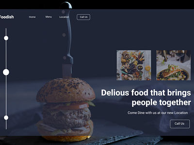 Food-ish Website design