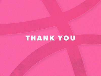 THX dribbble first post thanks