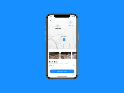 Skate Spot App Design app design design mockup skateboard skater sketch uidesign