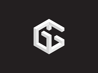 G.G. Logo branding gg logo mark minimal monogram simple