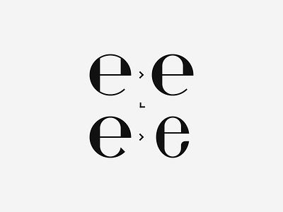 Fake Typeface Progress black e font grey logo monochrome progress typeface